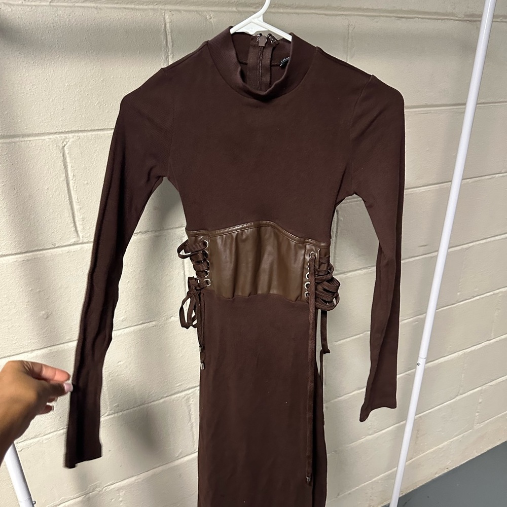 Fashion nova tie dress